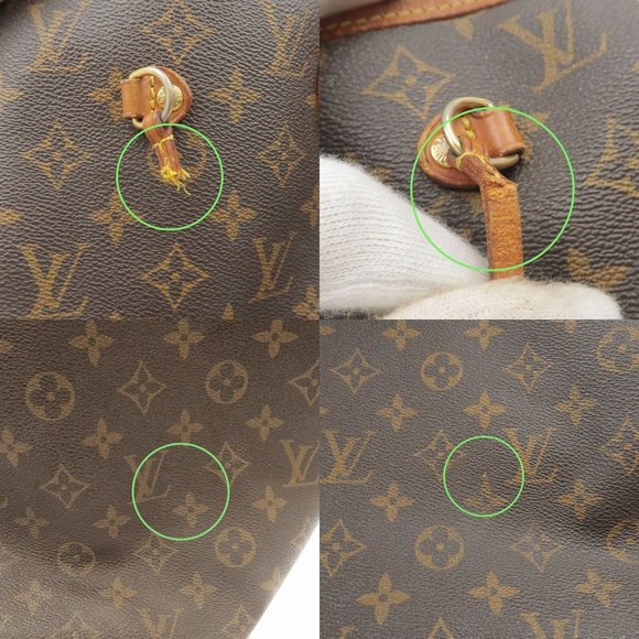 Auth Louis Vuitton Neverfull MM monogram beige - Picture 6 of 12